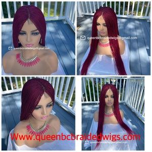 Micro twists braided wig